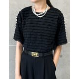 カットフリル半袖トップス | Re:EDIT | 詳細画像11