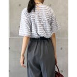 カットフリル半袖トップス | Re:EDIT | 詳細画像17