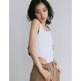 ストレッチリブハイレグタンクトップ | Re:EDIT | 詳細画像2