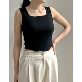 ストレッチリブハイレグタンクトップ | Re:EDIT | 詳細画像3