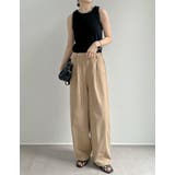 ストレッチリブフリル付きアメスリトップス | Re:EDIT | 詳細画像17