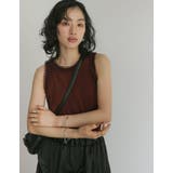 ストレッチリブフリル付きアメスリトップス | Re:EDIT | 詳細画像2