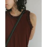 ストレッチリブフリル付きアメスリトップス | Re:EDIT | 詳細画像8