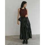 ストレッチリブフリル付きアメスリトップス | Re:EDIT | 詳細画像9