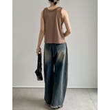 ストレッチリブフリル付きアメスリトップス | Re:EDIT | 詳細画像25