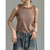 ストレッチリブフリル付きアメスリトップス | Re:EDIT | 詳細画像27