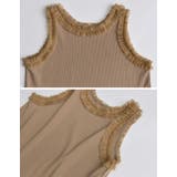 ストレッチリブフリル付きアメスリトップス | Re:EDIT | 詳細画像30