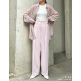 [低身長/高身長/大きいサイズ有]ダブルタックカラーワイドパンツ | Re:EDIT | 詳細画像22 