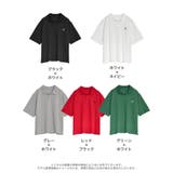 ワンポイント刺繍ロゴポロトップス | Re:EDIT | 詳細画像18