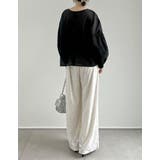 前後2WAYシアー袖ボリュームブラウス | Re:EDIT | 詳細画像23