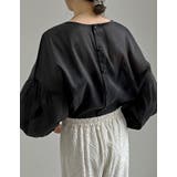 前後2WAYシアー袖ボリュームブラウス | Re:EDIT | 詳細画像25