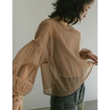 前後2WAYシアー袖ボリュームブラウス | Re:EDIT | 詳細画像26