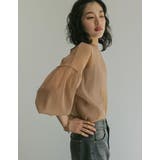 前後2WAYシアー袖ボリュームブラウス | Re:EDIT | 詳細画像28