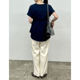 タックフレアーキーネックブラウス | Re:EDIT | 詳細画像16 