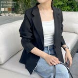 シアーテーラードジャケット | Re:EDIT | 詳細画像1