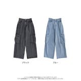コットンデニムサイドポケットカーゴパンツ | Re:EDIT | 詳細画像18