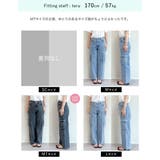 コットンデニムサイドポケットカーゴパンツ | Re:EDIT | 詳細画像33