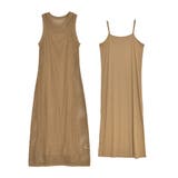 インナー付きメッシュニットナローワンピース | Re:EDIT | 詳細画像32