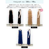 インナー付きメッシュニットナローワンピース | Re:EDIT | 詳細画像38