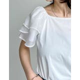 [着た瞬間ひんやり][接触冷感]2WAYシアーパフオフショルトップス | Re:EDIT | 詳細画像8 
