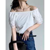 [着た瞬間ひんやり][接触冷感]2WAYシアーパフオフショルトップス | Re:EDIT | 詳細画像9 