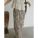 マーブルor無地カットソーイージースカパン | Re:EDIT | 詳細画像8