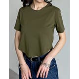 ハイレグデザインコンパクトTシャツ | Re:EDIT | 詳細画像2