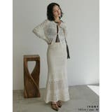 [前後2WAY］かぎ針ニットリボントップスカーディガン | Re:EDIT | 詳細画像7 