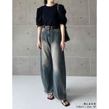 [STORYコラボ]シャツ袖ドッキングボリュームスリーブTシャツ | Re:EDIT | 詳細画像6 