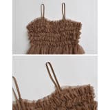 [2024 SUMMER COLLECTION]チュールフリルキャミチュニック | Re:EDIT | 詳細画像21 