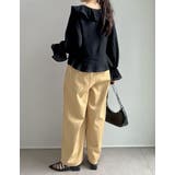 ラッフルフリルカラーリボンブラウス | Re:EDIT | 詳細画像17