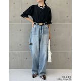 フリンジカットジャガードキャンディースリーブトップス | Re:EDIT | 詳細画像7