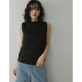 サイドリボンギャザーチュールトップス | Re:EDIT | 詳細画像8