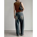 サイドリボンギャザーチュールトップス | Re:EDIT | 詳細画像23