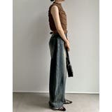 サイドリボンギャザーチュールトップス | Re:EDIT | 詳細画像24