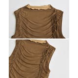 サイドリボンギャザーチュールトップス | Re:EDIT | 詳細画像26