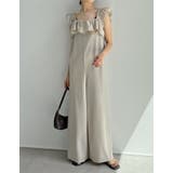 ベージュ(004) | [2024 SUMMER COLLECTION][低身長サイズ有][接触冷感][… | Re:EDIT