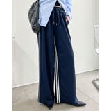 サイドラインルーズワイドパンツ | Re:EDIT | 詳細画像12