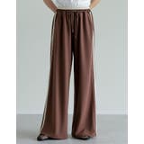 サイドラインルーズワイドパンツ | Re:EDIT | 詳細画像14