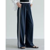 サイドラインルーズワイドパンツ | Re:EDIT | 詳細画像15