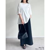 ワンポイント刺繍オーバーサイズTシャツ | Re:EDIT | 詳細画像6