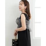 [Maki×Re:EDIT][Makiコラボ]チュールギャザービスチェ | Re:EDIT | 詳細画像16 