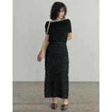 フリンジジャージタイトスカート | Re:EDIT | 詳細画像14