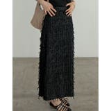 フリンジジャージタイトスカート | Re:EDIT | 詳細画像5