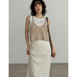 フリンジジャージタイトスカート | Re:EDIT | 詳細画像10