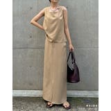 リネンライクスリットナロースカート | Re:EDIT | 詳細画像14