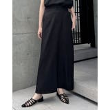 リネンライクスリットナロースカート | Re:EDIT | 詳細画像6