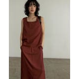 リネンライクスリットナロースカート | Re:EDIT | 詳細画像8