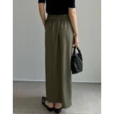 リネンライクスリットナロースカート | Re:EDIT | 詳細画像30