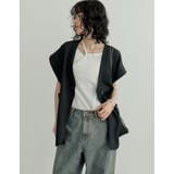 [2024 SUMMER COLLECTION]リネンライクノーカラージレ | Re:EDIT | 詳細画像8 